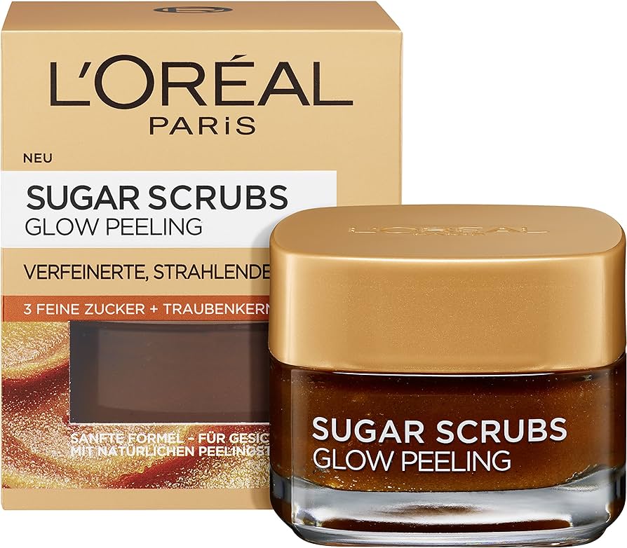 L'Oréal Paris Sugar Scrubs Face Mask Glow Peeling 50 ml